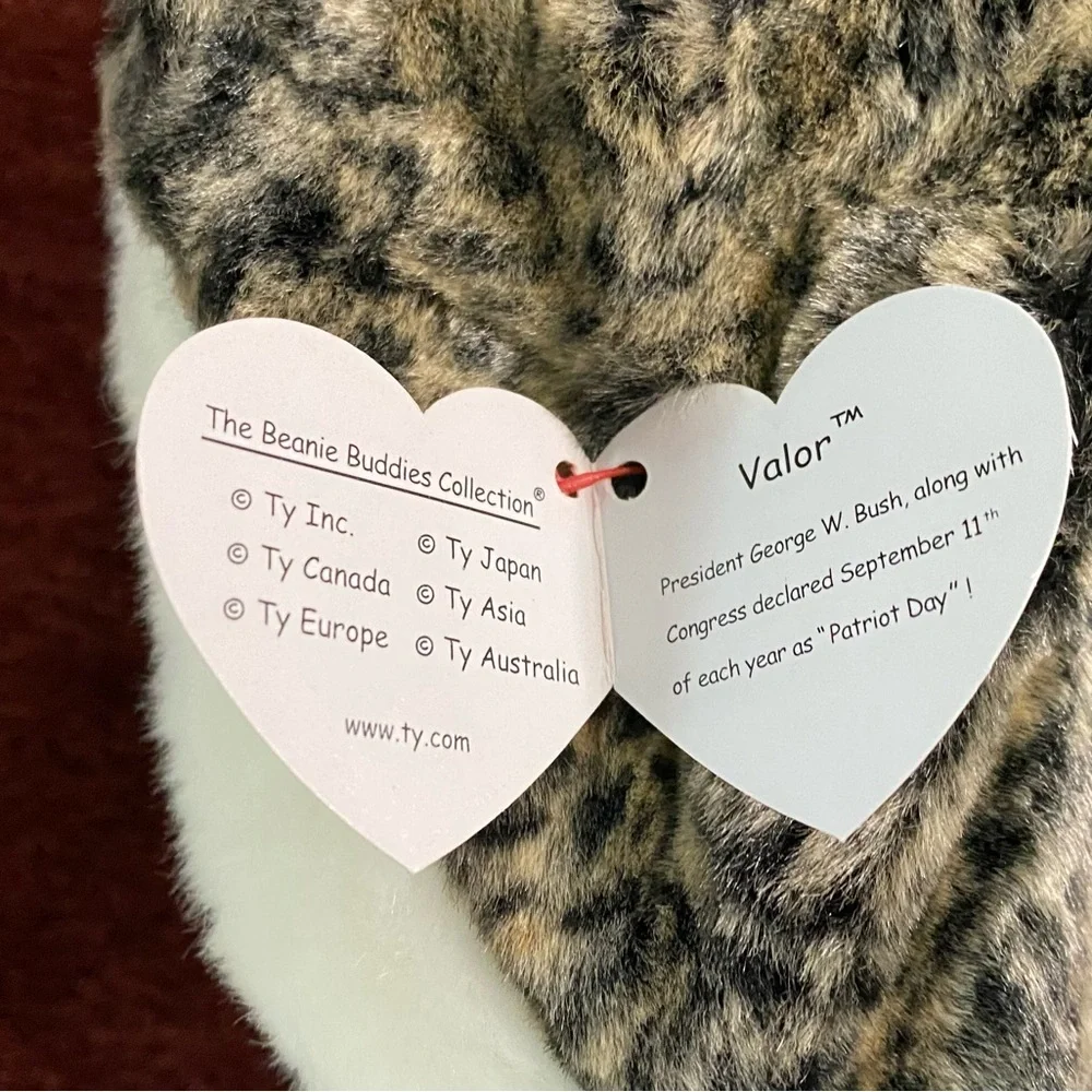 Ty Beanie Buddie Valor Eagle Beanie Baby Eagle Soar new with tags - Picture 8 of 11